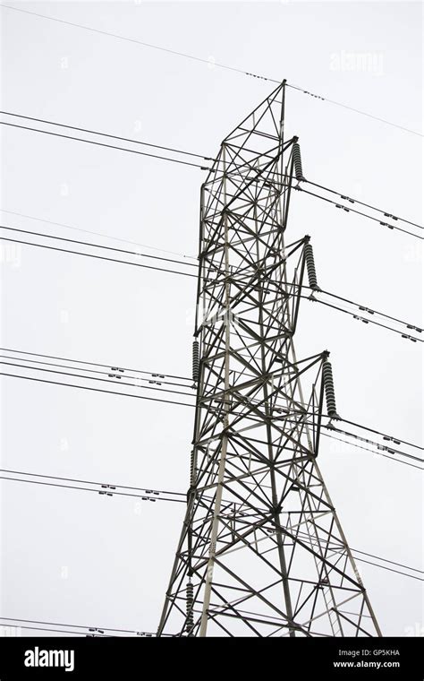 power  tower stock photo alamy