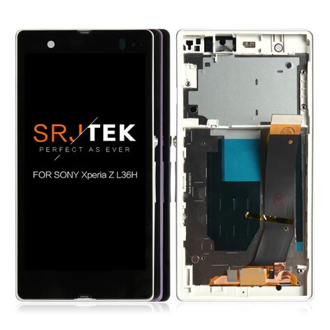 Original Display For Sony Xperia Z Lcd Touch Screen With Frame For Sony