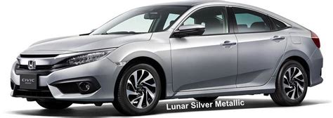 New Honda Civic Sedan Body Colors Full Variation Of Exterior Colours Selection