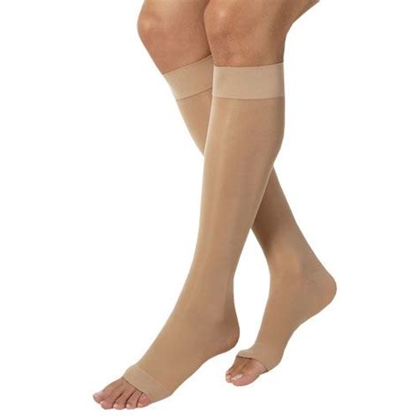 Bsn Jobst Ultrasheer Open Toe Knee High Mmhg Moderate Compression