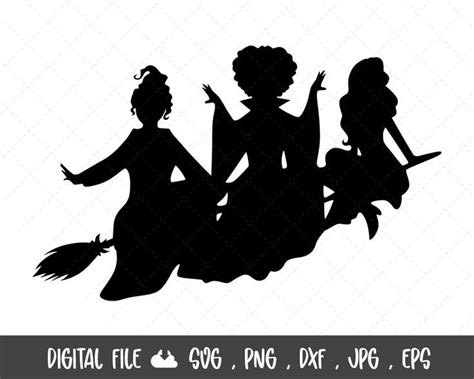 Hocus Pocus Svg Sanderson Svg Sanderson Sisters Svg Halloween Svg