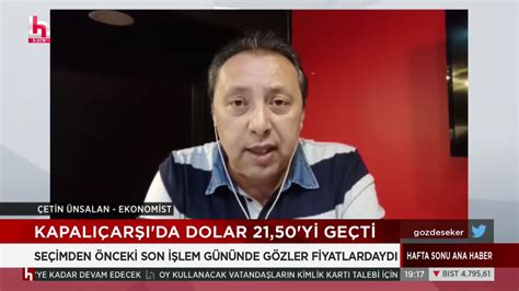 ÇetinÜnsalan on Twitter 13 Mayıs Cumartesi günü Halk TV de Gözde