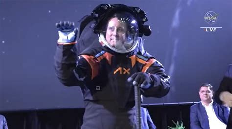 Axiom Space Reveals Prototype Spacesuit For Artemis Astronauts On The