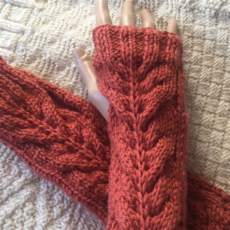 Hand Knit Arm Warmers Cosy Sleeves Knitted Hand Warmers Etsy