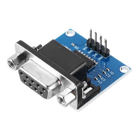 A14 RS232 to TTL Serial Port to TTL Converter Board Brush Module ...