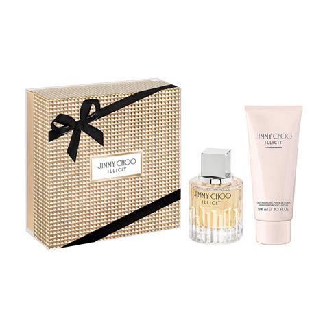 Coffret Jimmy Choo Illicit Feminino Edp 60ml Body Lotion 100ml Coffret Jimmy Choo Illicit