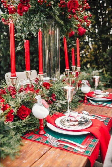 70 Ultimate Christmas Table Decorations Ideas Interior Vogue