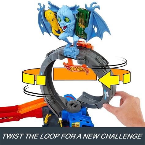 Đồ Chơi Mô Hình Trạm Lốp Xe Dơi Siêu Đẳng Hot Wheels HTN HDR