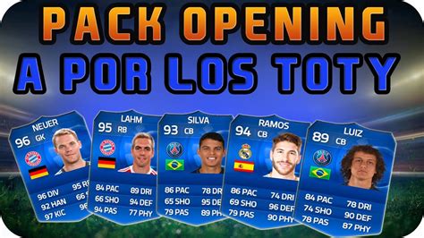 Fifa 15 Pack Opening En Busca De Los TOTY 1 YouTube