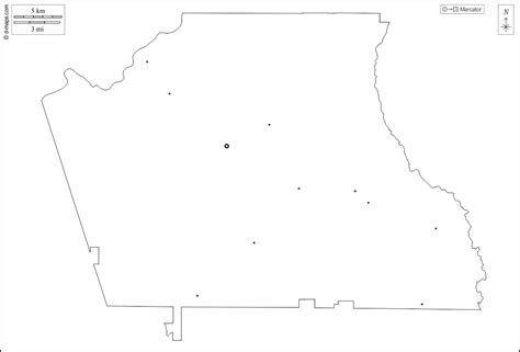 Coweta County Kostenlose Karten Kostenlose Stumme Karte Kostenlose