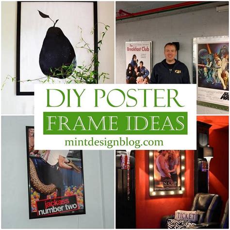 25 DIY Poster Frame Ideas For Kids Room - Mint Design Blog