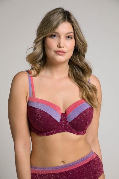 Bikini Top Softcups verstellbare Träger Bikinis Tankinis Bademode