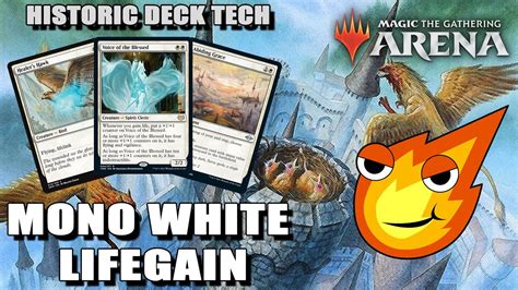 Mono White Lifegain Only Rares Budget Mtg Arena Deck Tech Youtube