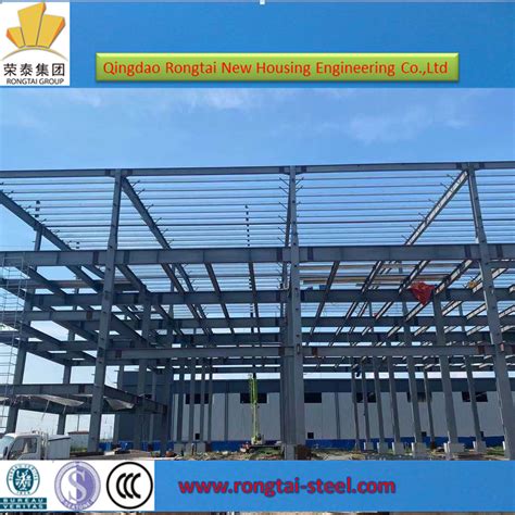 Prefab Metal Building Steel Structure Warehouse Drawings Construction