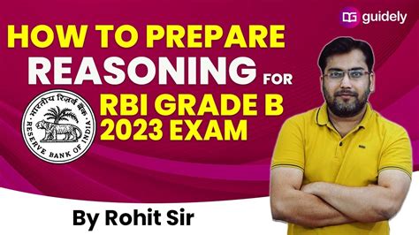 How To Prepare Reasoning For Rbi Grade B Strategy For Rbi Rbi