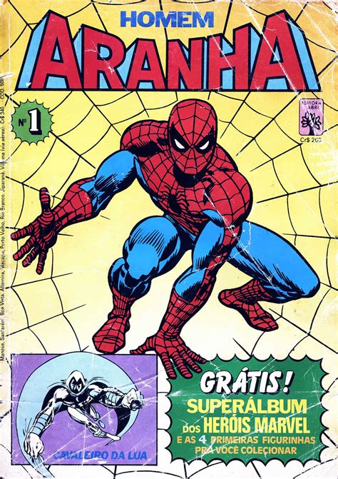 Gibis Clássicos Homem Aranha 1ª Série N° 1 Editora Abril