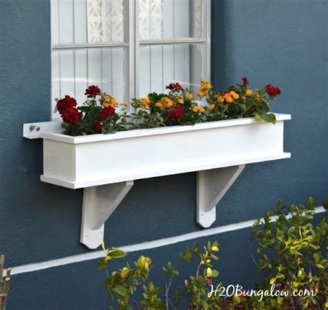 Window Flower Box Free Woodworking Plan