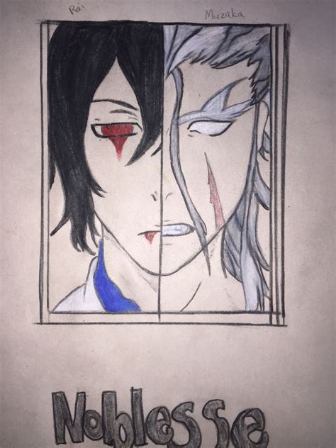 Drawing of Rai and Muzaka from noblesse made by me | Drawings, Manga ...