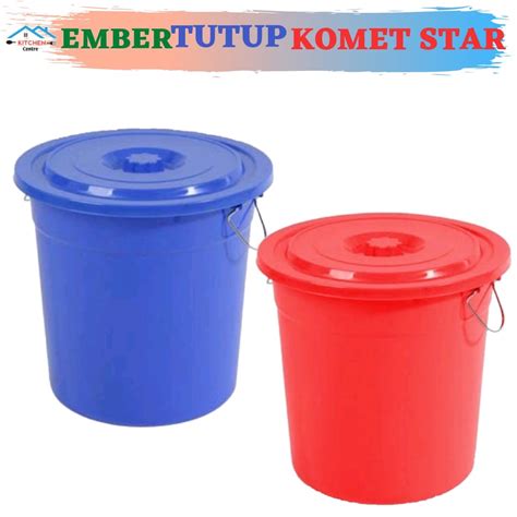 Jual Ember Komet Star Ember Plastik Liter Ember Tutup Ember