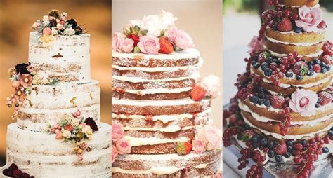 Bolo De Casamento Naked Cake Sabe O Que Conhe A E Veja Modelos