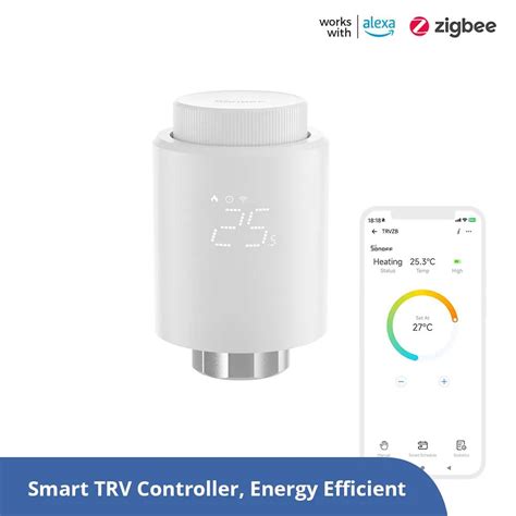 Vanne De Radiateur Thermostatique SONOFF Zigbee Opencircuit