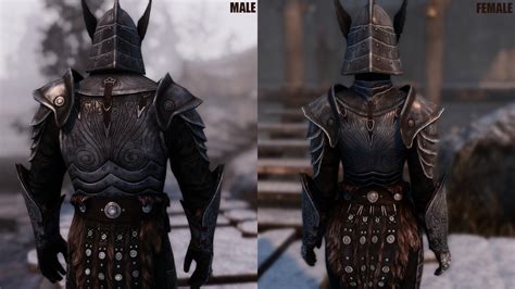 Steel Plate Armor Retexture SE True Steel Series モデルテクスチャ Skyrim