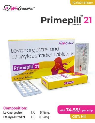 Levonorgestrel 0 15mg Ethinyl Estradiolrel 0 03mg Tablets 0 15 0