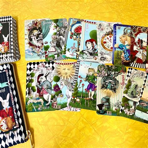 Alice In Tarotland Tarot Deck Wonderland Tarot Cards Oracle Deck