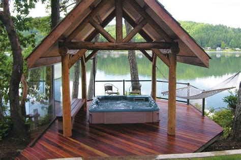 15 Relaxing Backyard Hot Tub Deck Ideas Ann Inspired