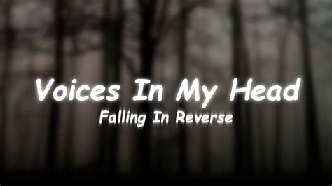 Falling In Reverse Voices In My Head Lyrics Youtube