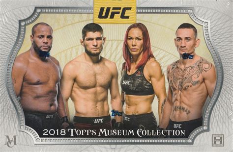 Topps Ufc Museum Collection Trading Card Journal