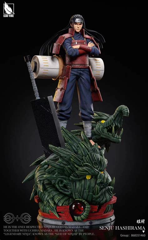 Pre Order Leaffire Studio Naruto Senju Hashirama Resin Statue