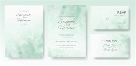 Premium Vector | Beautiful wedding card watercolor background with splash