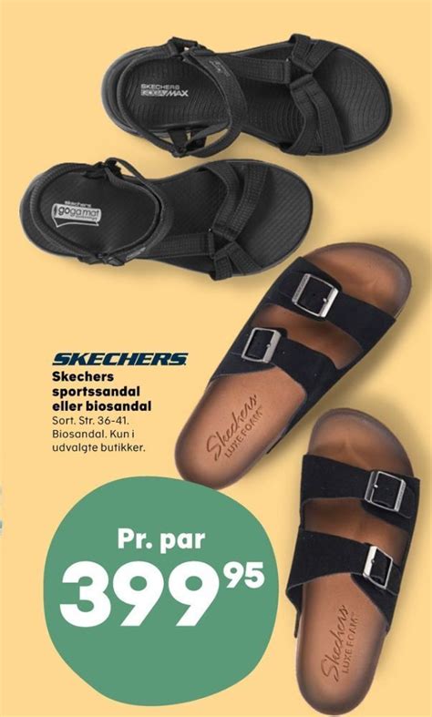 Skechers Damesandaler Tilbud Hos Kvickly