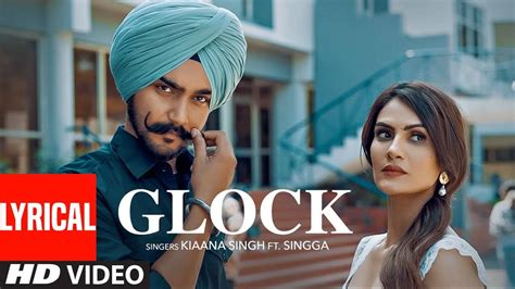 Watch Latest Punjabi Official Lyrical Video Song Glock Sung By