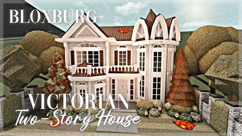 Roblox Bloxburg Victorian Autumn House Exterior Minami Oroi