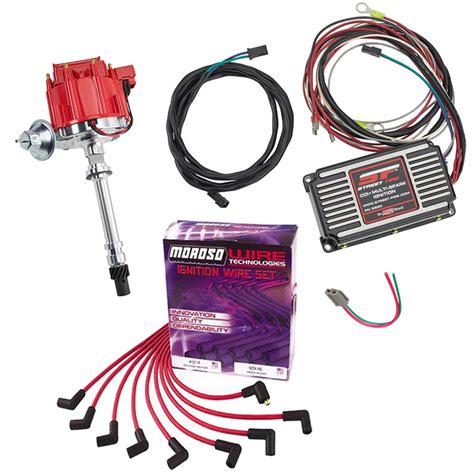 HEI Distributor Kit W MSD 5520 Street Fire CDI Ignition SBC BBC