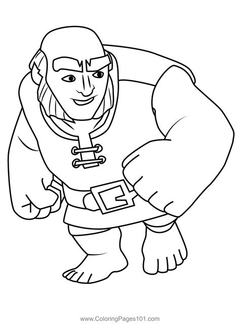 Clash Of Clans Coloring Pages K Worksheets Coloring Pages Hot Sex Picture