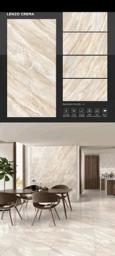 Vitrified Ceramic Floor Tiles 2x4 Feet 60x120 Cm Glossy At Rs 28 Sq