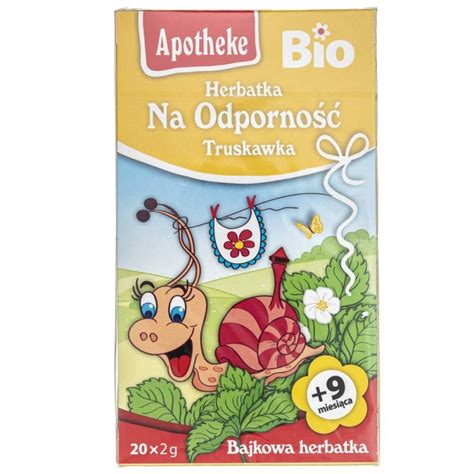 Apotheke Herbatka Bio Dla Dzieci Na Odporno Saszetek