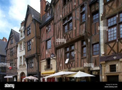 Half Timbered House At Place Plumereau The Way Of St James Chemins