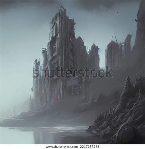 Horror Concept Art Design Idea Stock Illustration 2217157265 | Shutterstock