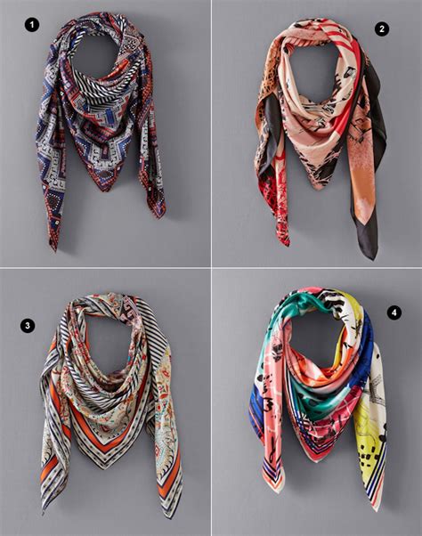 Foulards Imprim S Chics Et Fa Ons De Les Porter Cet Automne Hiver