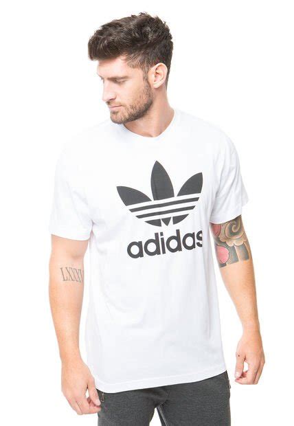 Polera Orig Trefoil T Blanca Adidas Originals Compra Ahora Dafiti Chile