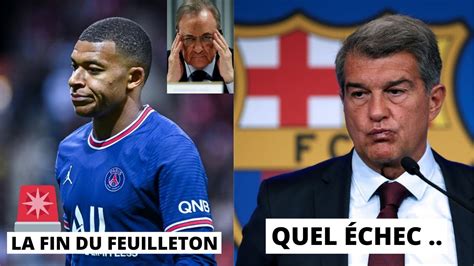 ALERTE MERCATO J 1 ON SAIT ENFIN OÙ JOUERA MBAPPÉ LE BARÇA