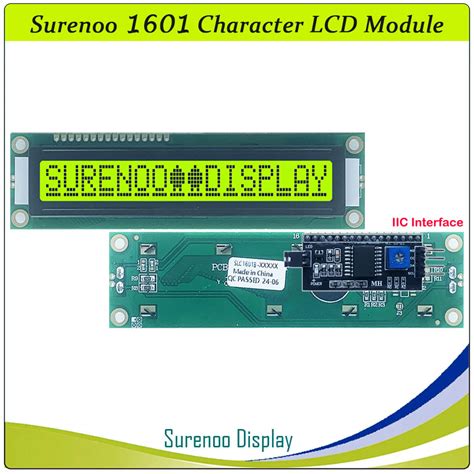 Surenoo Character Lcd Module Display Panel Screen