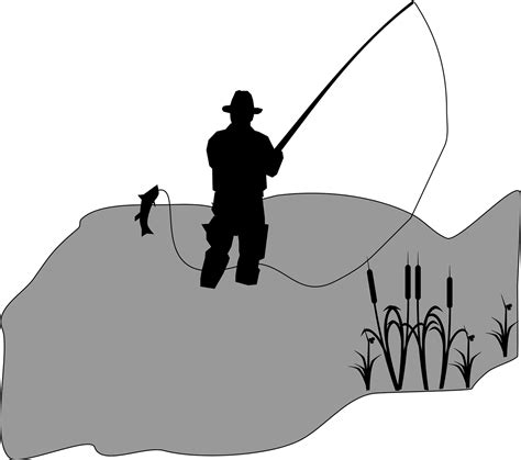 Fishing Fisherman Clip Art Fishing Png Download 12801134 Free