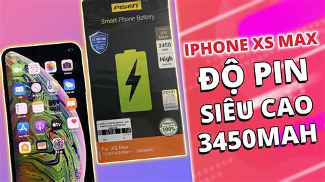 Thay Pin DUNG LƯỢNG SIÊU CAO 3450mAh Cho iPhone XS Max YouTube