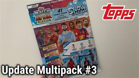 Update Multipack Opening Topps Match Attax Trading Card