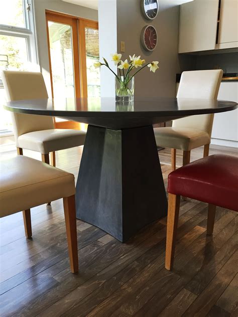 Concrete Dining Table Small At Brenda Mcglynn Blog